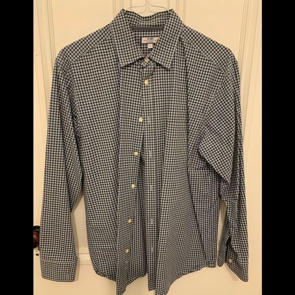 Old Navy Other - Light blue/black checkered Button down shirt large